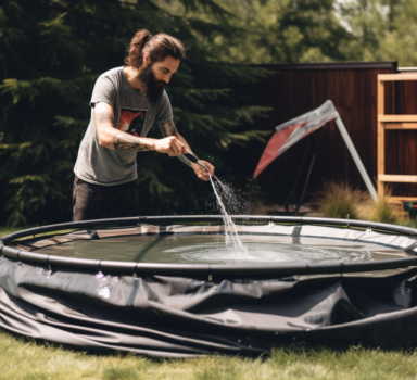 Comment nettoyer un trampoline ?